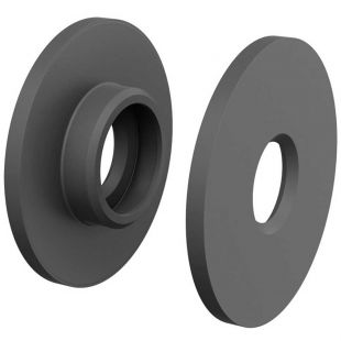 Zwarte rubbers voor glasadapter model 0749