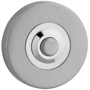 Deurbel RVS rond 54 mm