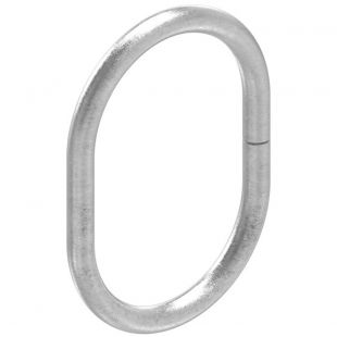 Ring staal ovaal
