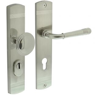 Intersteel voordeurbeslag Helena nikkel mat