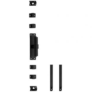 Intersteel Kruk-espagnolet rechts T-recht met stangenset 2 X 1245mm zwart