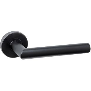 Intersteel Deurkruk Jura basic op rozet verdekt ø53x10mm zwart