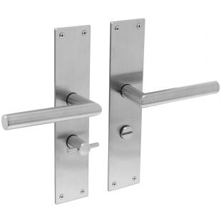 Deurkruk Jura op renovatieschild, WC-sluiting 63 mm