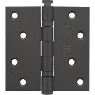 Intersteel Kogellagerscharnier 89x89x2,5mm recht tot 70 kilo rvs PVD donker brons