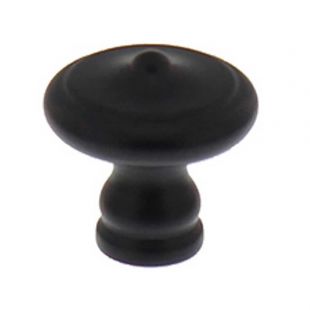 Intersteel Meubelknop ø30mm smeedijzer zwart