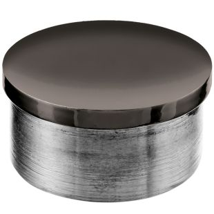 Eindkap 19,0 x 1,0 mm vlak zwart