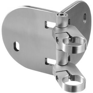 Wandanker 42,4 mm, Verstelbaar, Model 0555, RVS316