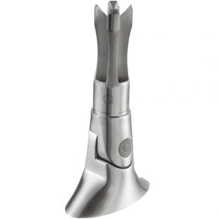 Vloerflens 48,3 x 2,0 mm, Verstelbaar, RVS