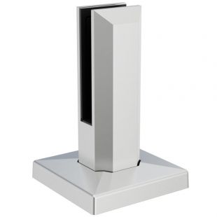 Vloerglasklem MOD 6259 voor glas 12 - 13,52 mm RVS316