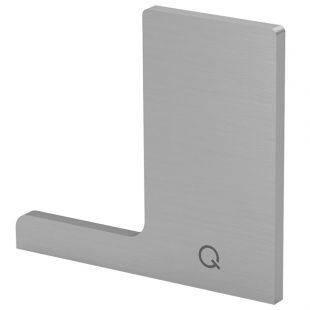 Easy Glass Smart F Topmontage, Eindkap Links, RVS Look