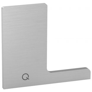 RVS Look Easy Glass Smart F Topmontage, Eindkap Rechts