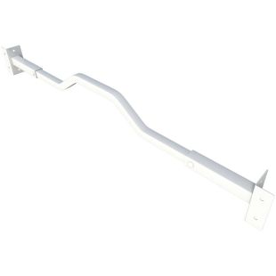 SecuBar barrièrestang Combi wit in/op de dag SKG** 68-87cm