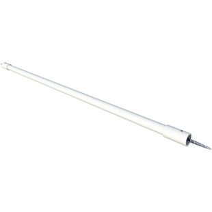 SecuBar barrièrestang Twist wit set in de dag SKG** 99cm