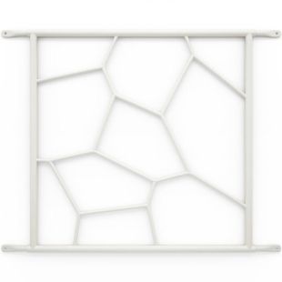 SecuBar Siertralies Deco 1 wit op de dag 540x525mm
