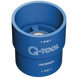 Q-tool boormal voor houten trapleuningen