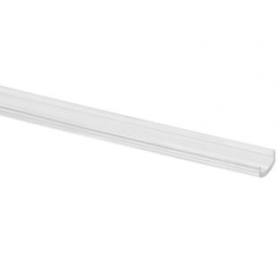 Helder afdekglas voor LED draagprofiel, 2500 mm, Kunststof