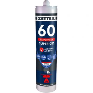 Montagekit Zettex MS Polymer 60 290 ml, Zwart