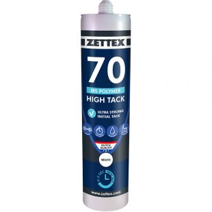 Zettex MS High Tack Kit MS 70 290 ml, Wit