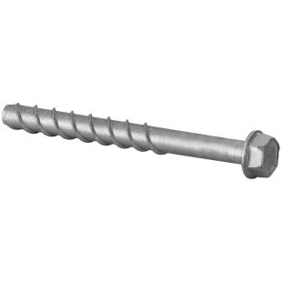 Betonschroef 10x120mm staal verzinkt