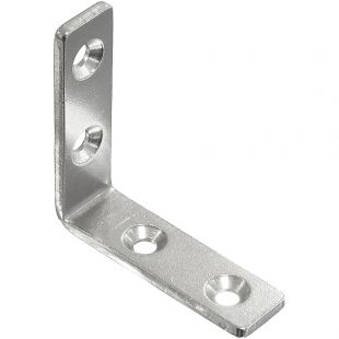 Versterkingshoek 46 x 13 mm, RVS