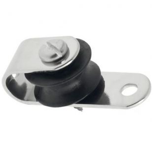 Sprenger katrol met glijlager en zelftappende schroef voor touw 8mm RVS