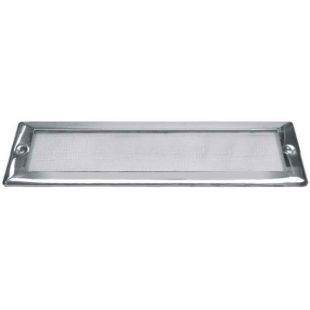 Ventilatiegaas 212 x 57 mm RVS