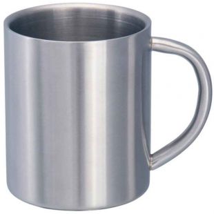 Mok dubbelwandig 0,3L RVS