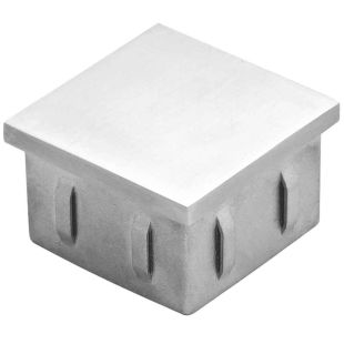 RVS eindkap 80 x 80 x 2,0 mm