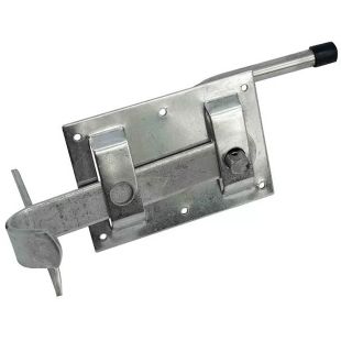 Boerenklinkstel 120 x 85 mm, RVS