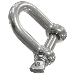 RVS316 D-sluiting 7 mm