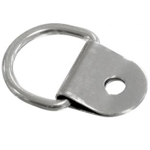 RVS316 D-ring 3 mm met oogplaat