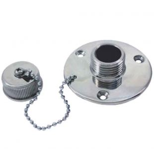 Wateruitlaat 70 mm RVS316