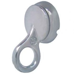 Fenderhaak met oog 40mm RVS316