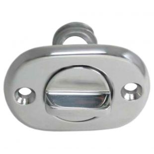 Lensplug ovaal RVS316