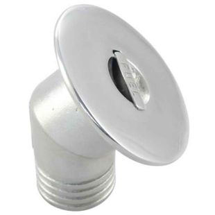 Dekvuldop 30 graden met uittrekbaar handvat RVS316