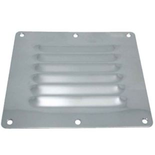 Schoepenrooster 127 x 115 mm RVS316