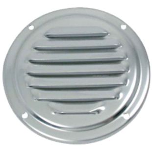 Schoepenrooster rond RVS316