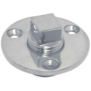 Afvoerplug rond 50mm RVS316