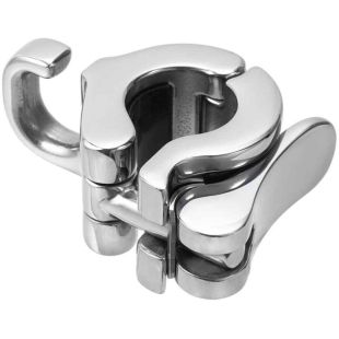 Snelspanhaak voor parasolpaal RVS316