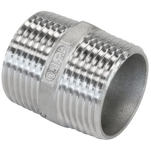 Zeskantnippel 3/4", Draadfitting, RVS316