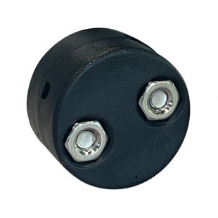 Klimhulp planten kruisstuk zwart voor spandraad 3,0 mm