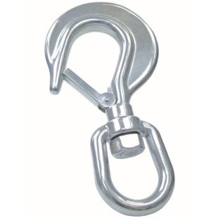 Trailerhaak met wartel RVS316