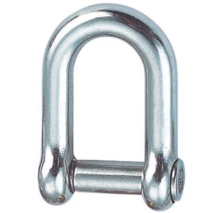 D sluiting met binnenzeskant RVS 316