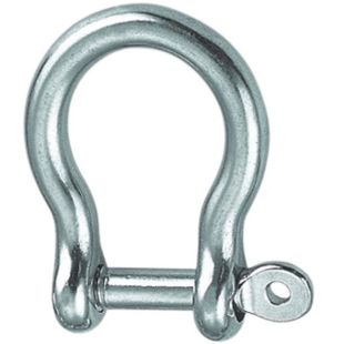 Harpsluiting met geborgde pen RVS 316