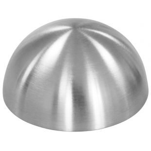 RVS Laskap Bol 150 mm, Geslepen