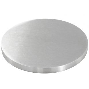 Schijf 33 x 4 mm, Geslepen, RVS316