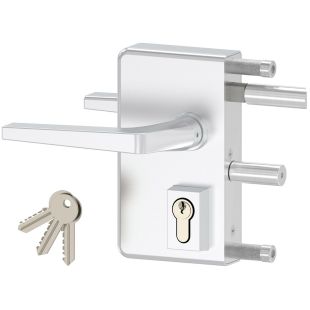 Slotkast GTS2 aluminium zilver