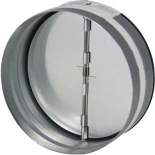 Vlinderklep staal 150 mm