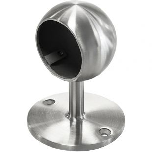 Opschuif eindsteun 42,4 mm, Bol, RVS