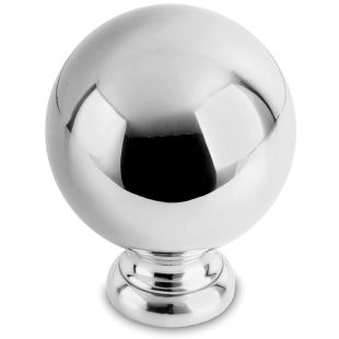 Eindbol 70 mm met tapgat M8 chroom